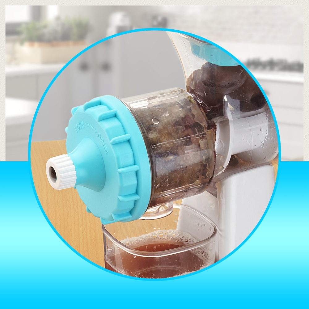 Ganesh Fruit & Vegetable Steel Handle Juicer, Blue