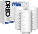 Dreo Demineralization Cartridge 3-Pack for Humidifiers, Compatible with Dreo Humidifiers HM512S/713/713S/717S, Prevent Mineral Build-up, Filter Hard Water, Eliminate White Dust