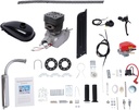 Bike Motor Kit, 2-Stroke 100cc Bicycle Engine Kit, Petrol Gas Motorized Kit Engine Set Upgraded CDI, Modified Set for 26''/28" Bikes (100cc 2 Stroke 44 Tooth)