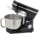 4.7QT Kitchen Stand Mixer 8-Speeds Electric Food Mixer Kitchen Food Mixer Daily Use with Egg Whisk,Dough Hook,Flat Beater, Stainless Steel