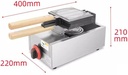 LPG Gas Commercial Corn Waffle Maker Corn Shape Waffle Machine