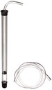 Fermtech Mini Auto-Siphon - Clear Siphon with 3ft Food - Grade Vinyl Hose - Effortless Bottling for 1 Gallon Jugs, Wine, Beer, Mead & Kombucha - 3/8in