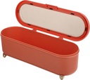 Multi-Function Cutlery Storage Box Sealed Kitchen Utensil Organizer Lid Visible Design for Easy Access for Home and Office Countertops