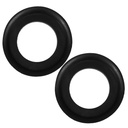 2Pcs Leakproof Sealing Gasket for Urinal Sturdy Rubber Drain Flange Easy Install for Home Urinal Model
