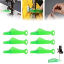 Sewing Machine Needle Threader,Sewing Machine Needle,DIY Needle Threaders,2024 New Quick Sewing Threader for Hand Upgraded Automatic Needle Threader Automatic Needle Threader (Green 6 pcs)