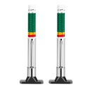 Tire Tread Depth Gauge,Tire Tread Gauge Color Coded,Tread Depth Gauge in 1/32 inch(Pack of 2)