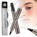 Microblading Eyebrow Pencil for Women Pen,Makeup Eyebrows Pencils for Natural-Looking with 4 Micro-Fork Tip,Waterproof Eye-brow Pencil Tattoo Pens for Home Travel Use (gray-A)