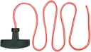 Garage Door Emergency Release Pull Cord with Handle Garage Opener, Attic Ladder Pull Down Cord - 1pack