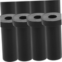 20pcs Electric Cooking Pot Foot Pads Rice Cooker Foot Slow Feet Replacement Slow Cooker Legs Accessory Support Rice Foot Pressure Slow Cooker Feet Kit Electric Pads Black Nylon