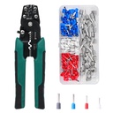 HASTHIP 200 db Wire Crimper Kit, 4 Méretek, 22-10 AWG Crimp csatlakozók