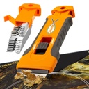 Razor Penge Scraper Tool 15 db Extra Blades, Tisztítás Razor Scraper üveghez, Üveg Top Stove Scraper a Oven Door, Cooktop Scraper, Üveg Scraper tisztító festék üvegből