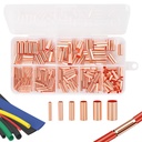 Serplex ® 250 db Copper Wire terminál csatlakozók hőShrink csövekkel