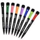 Mágneses száraz törlési Markers, (8 Pack) Dealkits Low Odor White Board Markers Whiteboard Markers Elutasítók gyerekeknek tanár készletek classroom Work on White Board, Calender, Fine Tip Point