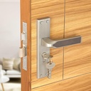 Avio Strong Door Lock Lock Body 124; 60mm Hengeres Wiphir Wiphir Wiphic 124; Fits 30- 50mm Ajtó Ablaknyitó 124; 3 Brass Weds 124; Matt Finish 124; 3 Years Warranty