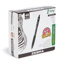 Zebra Pen Z- Grip visszahúzható golyóstoll, fekete tinta, 1, 0 mm, 48 Bulk- Pack