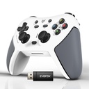 EvoFox One S V2 Universal 3- Mode Vezeték nélküli játék vezérlő, 1000Hz HallSense ™ Precision Joysticks, BT, 2.4GHz & Wired, Macros, Fast Type- C töltés, PC, Mobil, Android TV, PS4 & Console Gaming