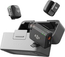 DJI Mic Mini (2 Transmitters + 1 Receiver + Charging Cradle), Ultra Light, Részletes Audio, 48 órás használat, zaj törlés, Auto Limit, Vezeték nélküli mikrofon / iPhone / Android, Vlog, Streaming