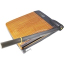 Westcott 12 "TrimAir Wood Guillotine Paper Cutter & Paper Trimmer, 30 lap (15106)