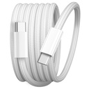 Verilux 240W C C Cable Fast Charging, 6.6Ft / 2M Nylon Braided, 480Mbps Da
