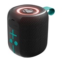 Zebronic 2026 Start hordozható Bluetooth hangszóró, 5W RMS, akár 10H Playback, passzív radiátor, TWS, BT v5.4, USB & mSD, 9 RGB Modes, Splash Proof, Type- C töltés (Sonic POD 15)