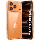 TheGiftKart Ultra- Hibrid Crystal Clear Back Case Cover iPhone 17 Pro Max- 124; Shockproof Design