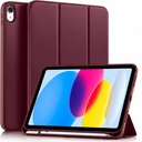 ProElite Smart Case for iPad (A16) 11 / 10 Generation (2025 / 2022) [Auto Sleep / Wake Cover] [Left Side Certificant Holder] [Soft Rugalmas Case] Recoil Series - Bor