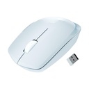 Zebronic Wireless Mouse, 2.4GHz, 3200 DPI, 3 Button, Comfortable & Ergonomic, USB Nano Receiver, On / Off Switch, Power- Saving Mode, Works on A legtöbb felületet, a Mac '124; Laptop' 124; Számítógép (Freego, Blue)