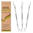 Professional Dental Scraper Tool - Fogvédő Pick, 3- Pack, Tarter Scraper