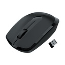 ZEBRONICS vezeték nélküli egér, 2.4GHz, 3200 DPI, 3 gomb, komfortos & ergonomikus, USB Nano Receiver, Power- Save Mode, Works on most surfaces, for Mac "124; Laptop" 124; Számítógép (Freego, Black)