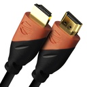 Zebronic HDMI 2.0 kábel ARC, 4K @ 60Hz UHD, 3 Meter, 18 Gbps Nagysebességű adatátvitel, Támogató 3D, ARC, CEC, 32 Audio Channels, Male- to- Male (HAA3020A)