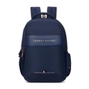 Tommy Hilfiger Joshua Polyester Unisex 15 Inch Laptop Backpack - Navy draft 124; 21 Ltr Capacity df.124; Padd & Driminable Strap df.124; Water Df.124; 3 Commissionant 124; Water Bottle Holder df.124; USB Cable holder Pocket