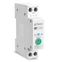 Finery 63A Smart WiFi Switch Over / Under Voltage Overload Protection Adjable Threshold and Alarm for AC, Geyser, 1Hp Water Pump (egyetlen szakasz), Room Heater Heavy Duty Works with Alexa & GHome