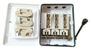 MME elektromos főkapcsolódoboz Vezérlőpult Három fázis Fő kapcsolók (32 Amp & 415 V) Fehér, Rotary, 3 _ way
