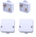 Protium ruházati érintés Általában zárt ruházati Érintse meg zárt ajtó Drawers On off Light Switch (fehér) -Pack 2