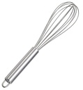 Clazkit Stainless Steel 11" Hand Whisk for Coffee, Matcha, Beating, Milk Frothing, Baking, Mixing Sauces and Salad Dressings, Cooking, Blending, Whisking, Beating, Stirring Kitchen Tool