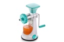 Ganesh Fruit & növényi acél markolat Juicer, kék