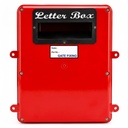 Gate Fixing Type Letter Box Vintage Type, Red Color, Ideal for Home and Office |with Lock and Key, RED