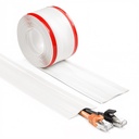 Serplex ® 9.8FT / 3M PVC Cable Cover Wire Concealer, Self- Adhezive