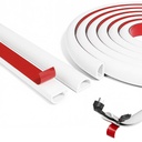 Serplex PVC Cord Cover 6.6FT Öntapadó dróthenger a falon Cuttable