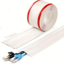 Floor Kord Cover PVC kábel Protector Wires on Floor, Cord Hider kiterjesztő kábelek, Wire Cover Cable Management (1 Meter)