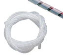 12mm X 25 Mérőkábel Protector Sleeve Spiral Wire Sleeve kábel kábel kábel kábel polietilén robotikai gépek fehér és 3D nyomtató CNC gép számítógép PC TV vagy elektromos vezeték használt kereskedelmi területek