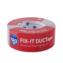 Intertape Polymer Group IPG Fix-It DUCTape, General Maintenance Duct Tape, 1.88" x 55 yd, Silver (Single Roll)