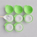 Konyha Szakértő Silicone Idli Moulds - 124; 8Pc - Stick Idly Maker - 124; BPA- Free - 124; Food Grade Silicone - 124; Liners - 124; No Grassing - 124; Oven & Microural - Suitable - 124; Dishwraft Safe 124; Multifunkciója - 124; Green