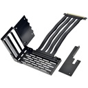 LIAN LI LANCOOL II-1X Premium PCI-E x16 3.0 Black Extender Riser Cable 200mm and Cover Bracket for LANCOOL II/LANCOOL 2/LANCOOL Two - LANII-1X