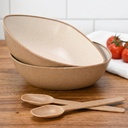 Eha Set of 2 Földbarát Multifunkciós Bowl Konyha-val Konyha-val Hoons 124; 750 ml