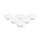 La Opala Diva Quadra Collection Opal Glass Crockery
