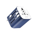 Lifetworld Electronics 10A Universal Travel Adapter All in One Agriculture 124; 2500W Heavy Duty Power 124; 180 + Országok - Europe / US / UK / AU / Asia stb.