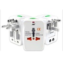 Ant Amigo International Travel Adapter, Worldwide All in One Universal Power Wall Charger AC Power Plug Adapter for USA EU UK AUS Cell Phone Laptop Tablets _ Fehér