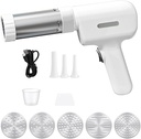 Electric Pasta Maker Portable Handheld Pasta Maker Household All-in-one Wireless Noodle Press Pasta Machine With 3 Filling Tubes Italian Noodle Machine With Molding Mold And Cut Machine