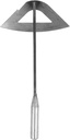 1pc Cultivating Hoe Hand Tool for Gardening Lightweight Grass Weeding and Planting Shovel for Outdoor Use for Weeding and Soil Loosening